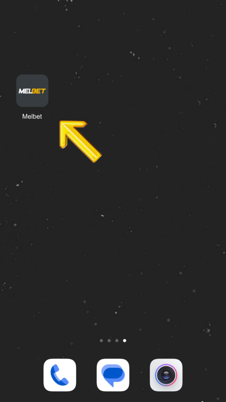 Pour optimiser le processus de jeu, veuillez redémarrer l'application Melbet mise à jour.