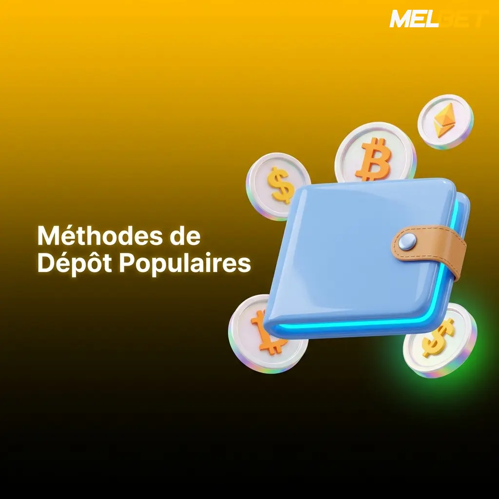 Méthodes de dépôt Melbet France : Skrill, Neteller, cryptomonnaies, virement bancaire et portefeuilles numériques