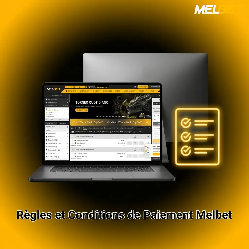 Règles et conditions de paiement Melbet : dépôts, retraits, vérification KYC et bonus expliqués